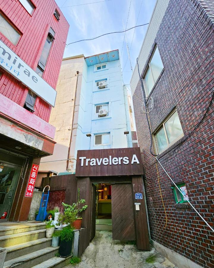 Travelers A Korea Hostel Seoul Exteriör bild